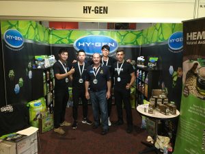 Hy-Gen team at expo